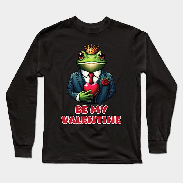 Frog Prince 60 Long Sleeve T-Shirt by Houerd